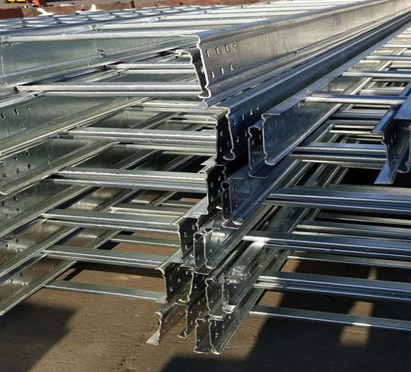 梯形桥架 金属线槽 镀锌电缆大跨距走线槽图3