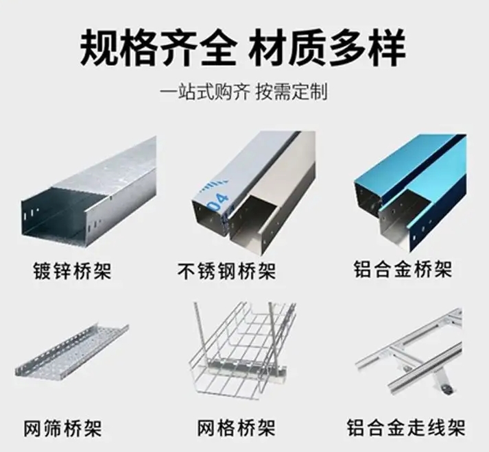 梯形桥架 金属线槽 镀锌电缆大跨距走线槽图4