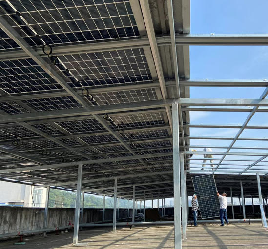 跟踪支架 电站建设可转动光伏架 稳定可靠图4