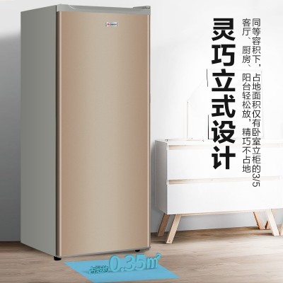 志高68-193升小冰柜节能家用冰柜抽屉式小型立式冷冻柜