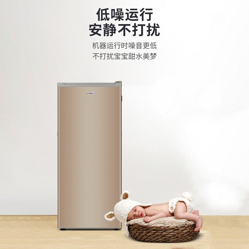 志高68-193升小冰柜节能家用冰柜抽屉式小型立式冷冻柜图3