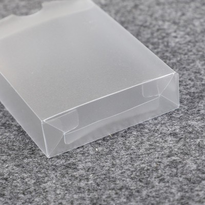 磨砂盒透明包裝盒透明盒包裝塑料盒彩印塑料盒可印logo