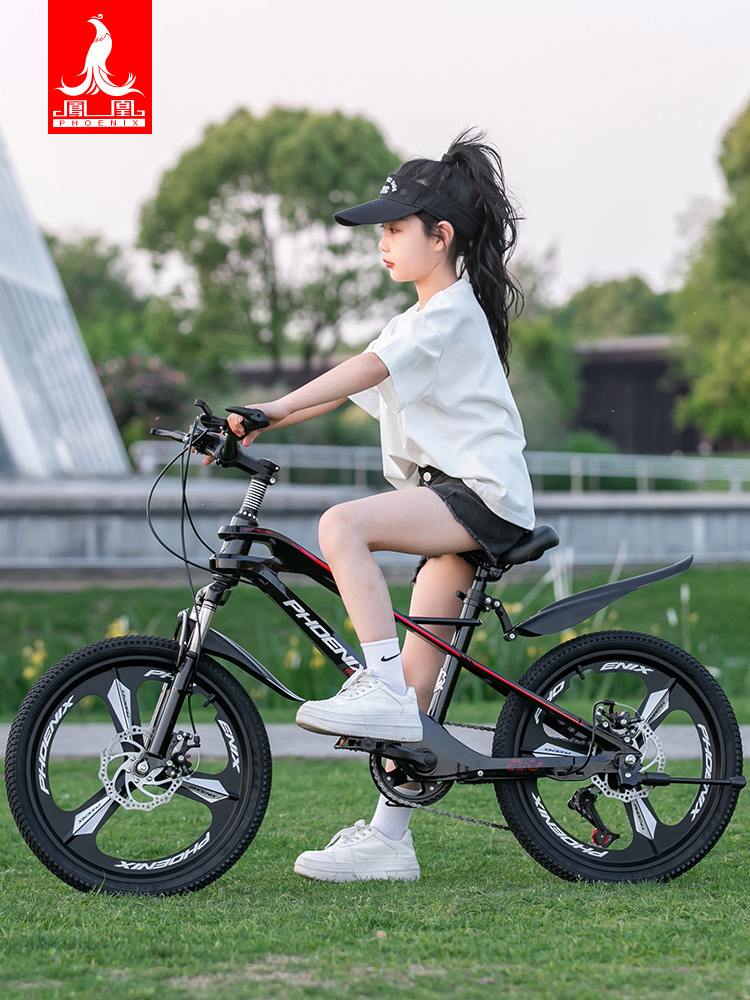 跨境儿童镁合金山地车18寸20寸22寸小学生变速自行车男女孩脚踏车