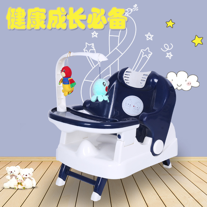 亚马逊跨境婴儿餐椅幼儿多功能吃饭桌洗头椅宝宝椅靠背可调节批发图3