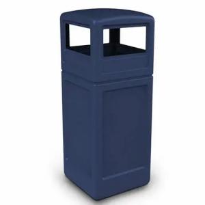商用垃圾桶 庭院垃圾桶 滚塑无毒垃圾桶 上盖有轮 优格滚塑定制